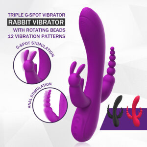 3-in-1 g-spot rabbit vibrator