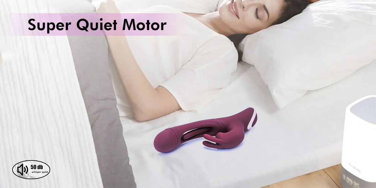 Finger Flapping Vibrator with super quiet motor 