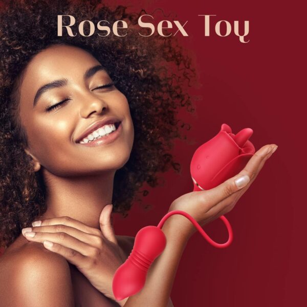 3-in-1 rose toy