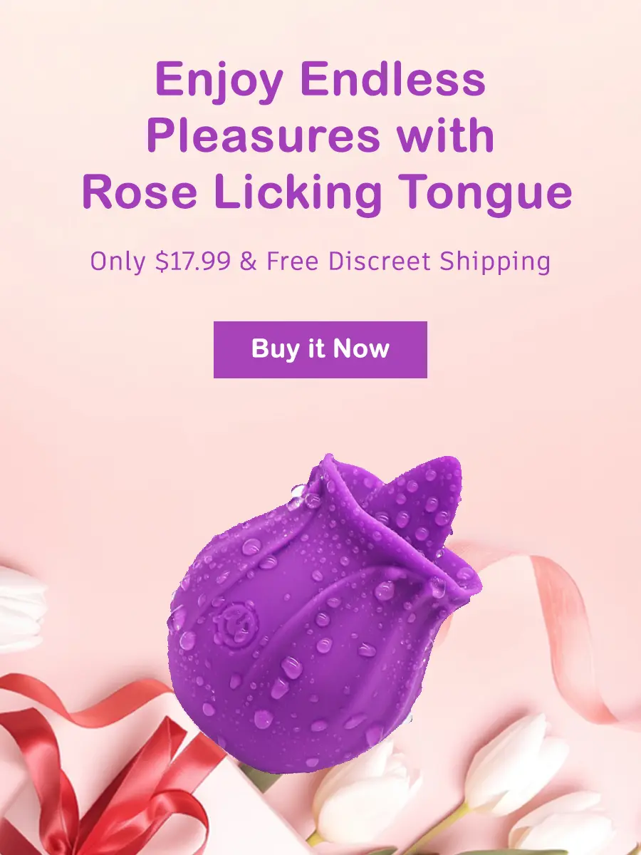 banner - rose licking toy